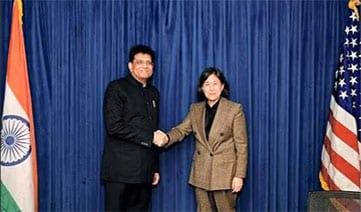 Minister Piyush Goyal and USTR Amb Katherine Tai