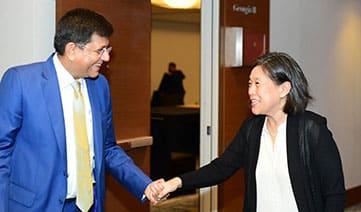 Minister Piyush Goyal and USTR Amb Katherine Tai