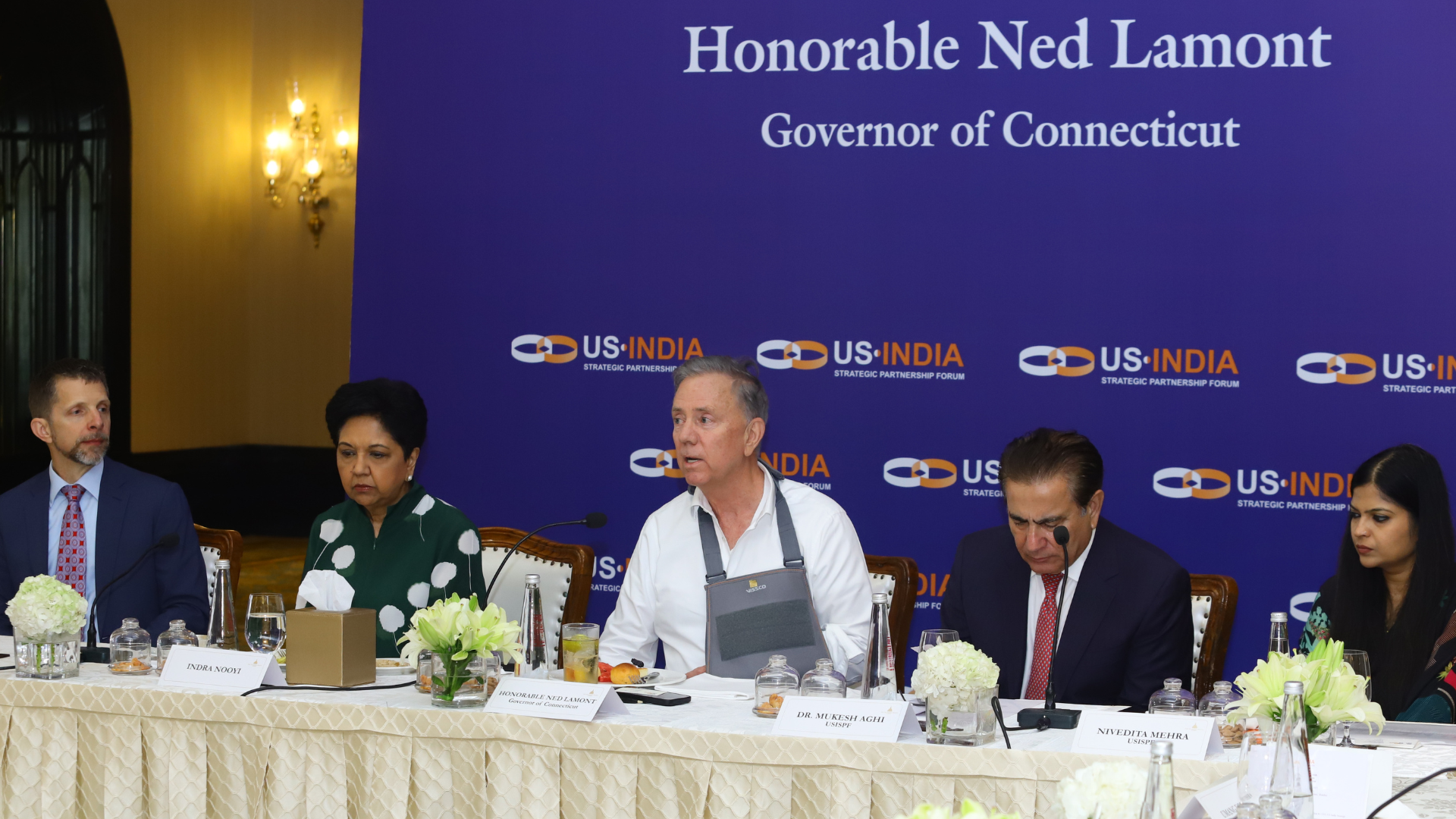USISPF roundtable with Governor Ned Lamont of Connecticut